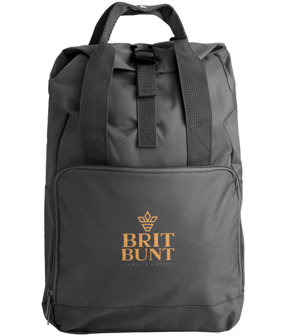 BRITBUNT® Twin Handle Roll-Top Backpack