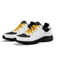 Low Top Mesh and PU Platform Athletic Shoes