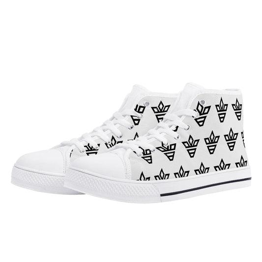 High Top Canvas Shoes