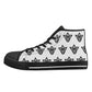 High Top Canvas Shoes