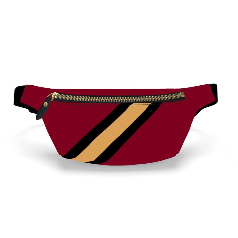 Gold & Black Signature Pattern Fanny Pack