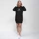 BB Hoodie Dress White