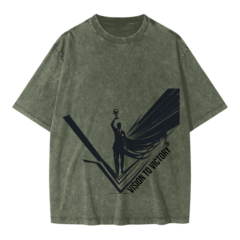 Victory Tee Olive Green