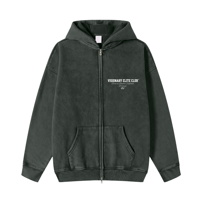 Zipper hoodies