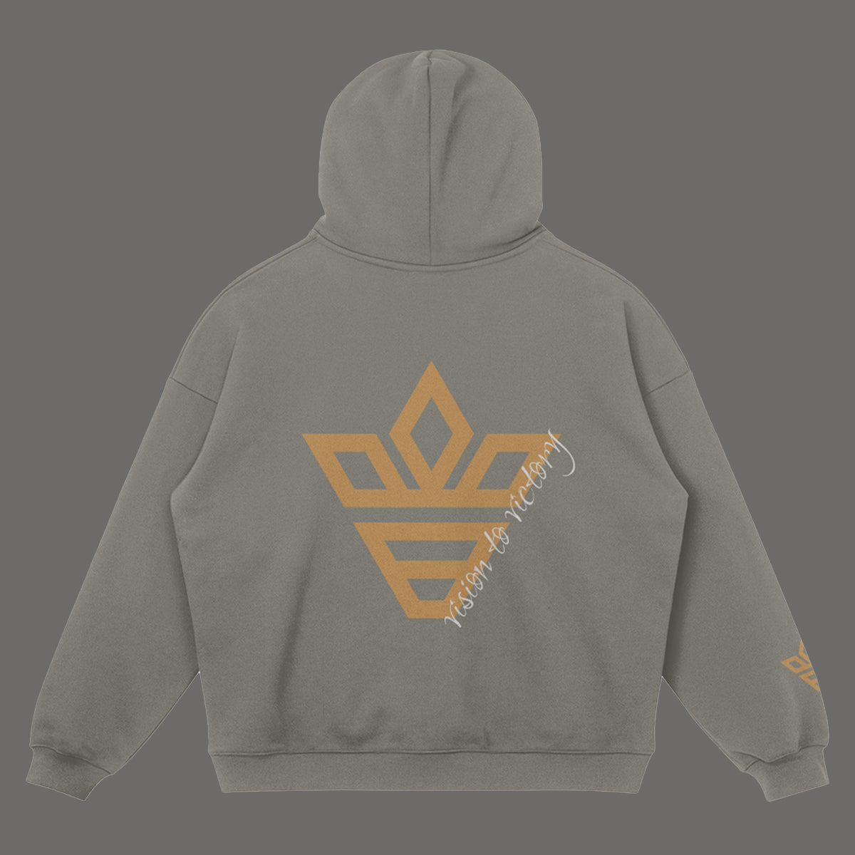 Bronze Button Hoodie