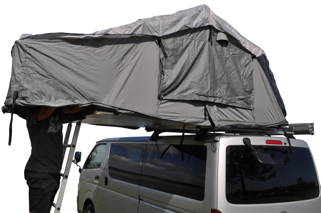 Extended Ventura Deluxe 1.4 Roof Top Tent + Annex