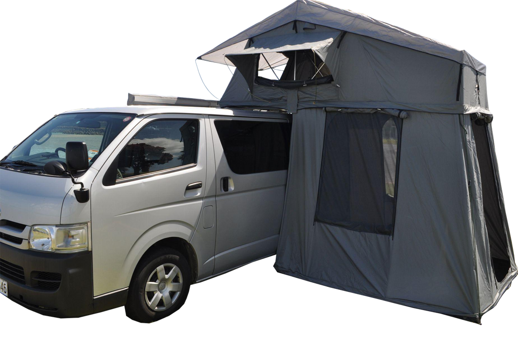 Extended Ventura Deluxe 1.4 Roof Top Tent + Annex
