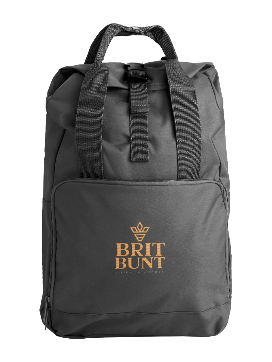 BRITBUNT® Twin Handle Roll-Top Backpack