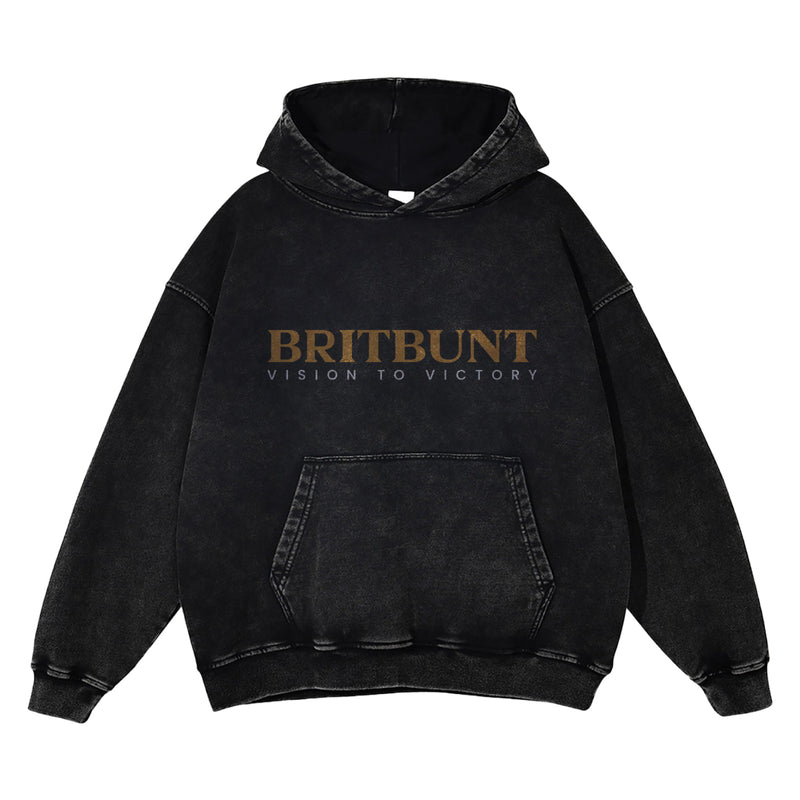 BRITBUNT®Acid Wash Oversize Hoodie