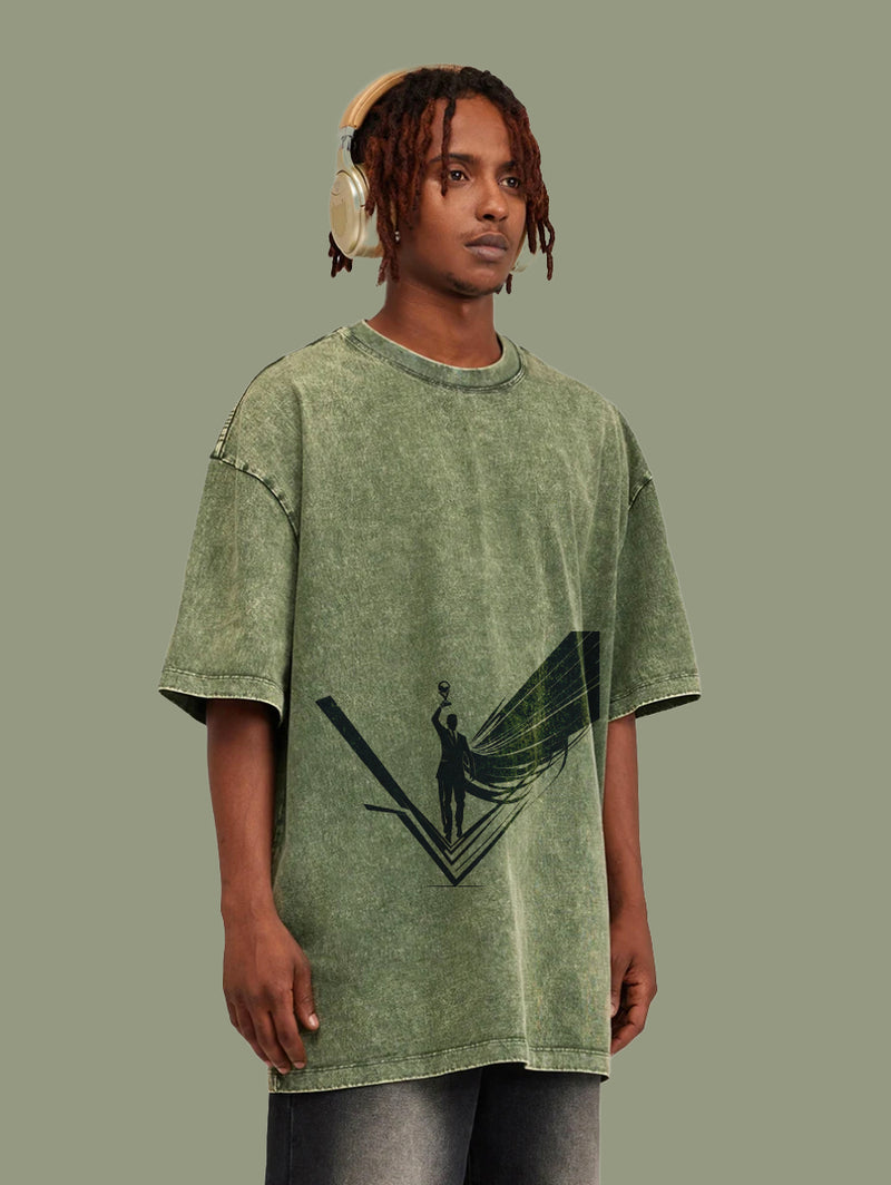 Victory Tee Olive Green