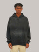 Vintage Wash Frayed Fleece Hoodie