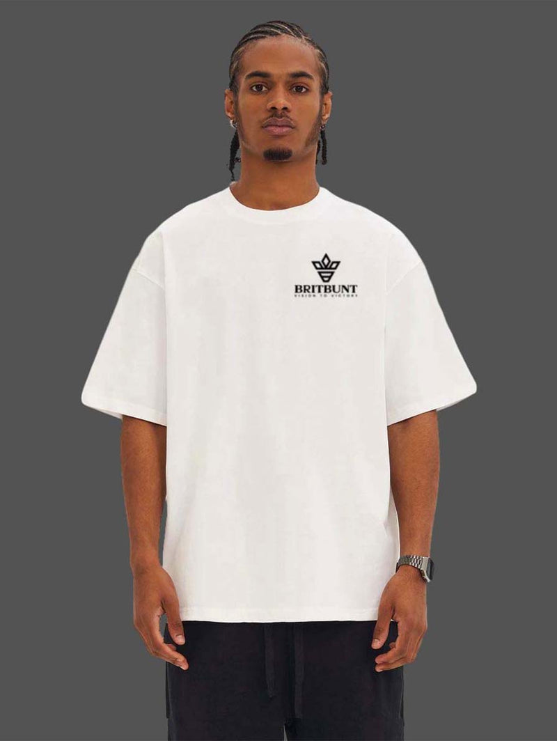 v2v Black logo Tee