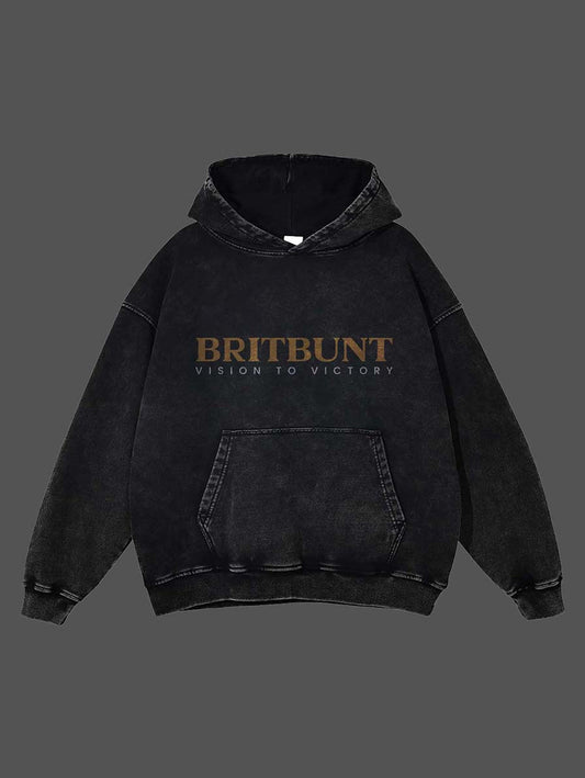 BRITBUNT®Acid Wash Oversize Hoodie