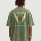 Soaring Oversized Snow Wash T-shirt