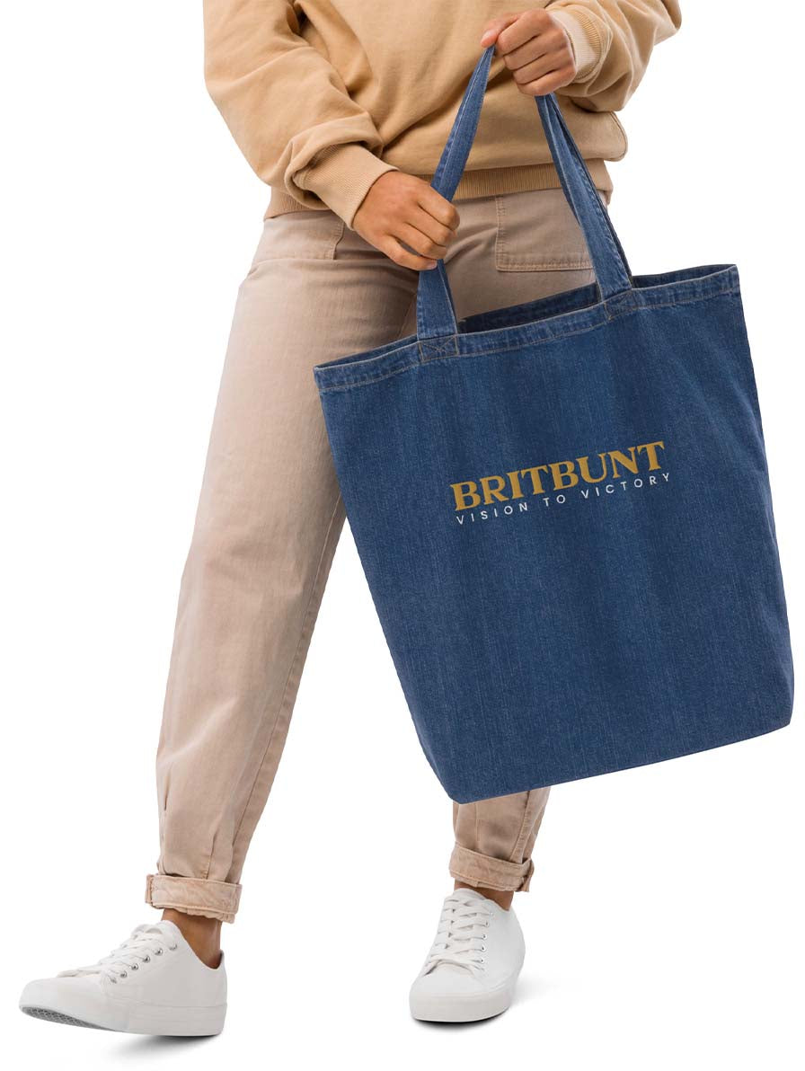 BRTBNT Organic denim tote bag