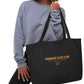 Large organic tote bag