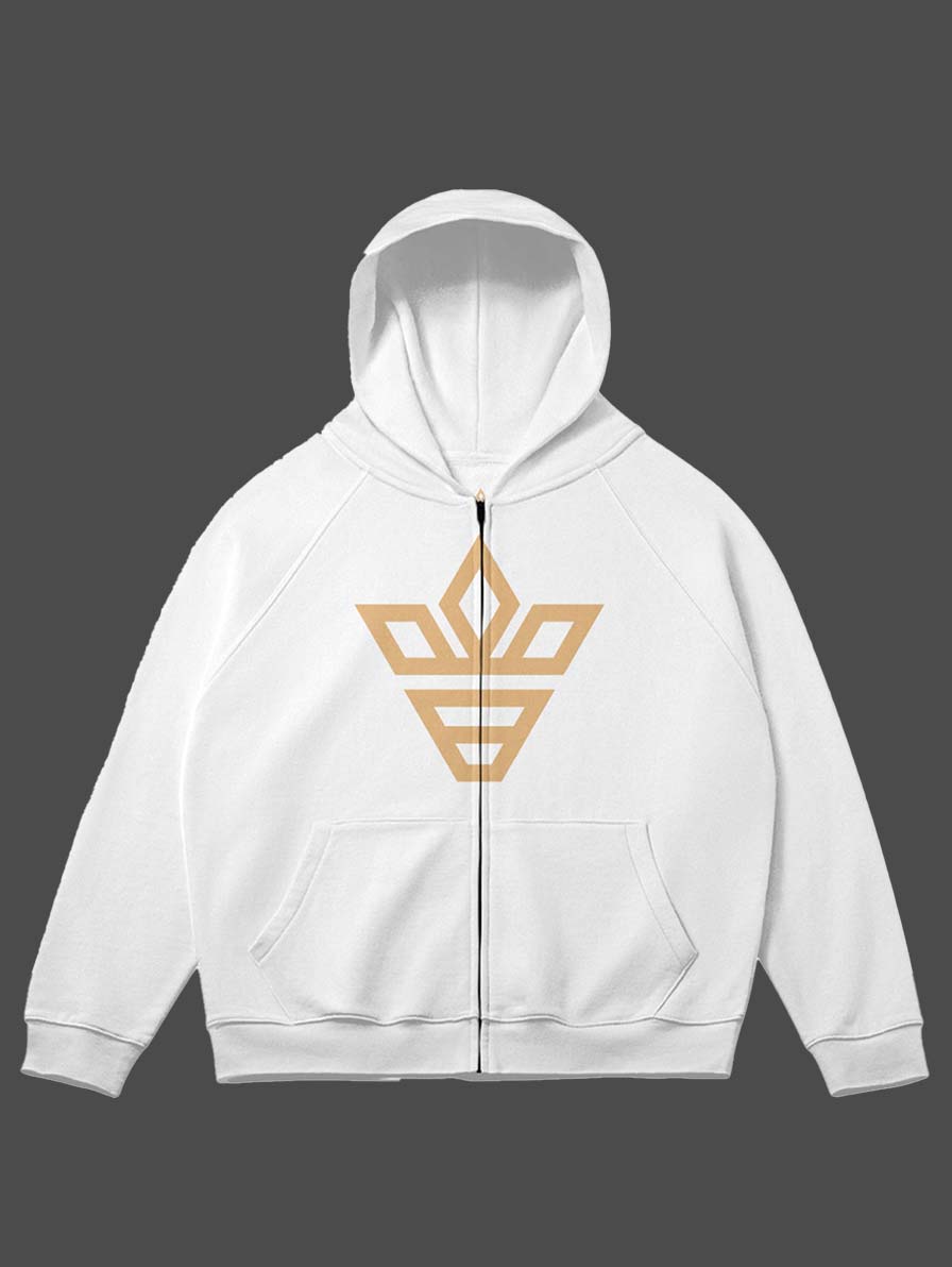 Golden Crown Full-Zip hoodie