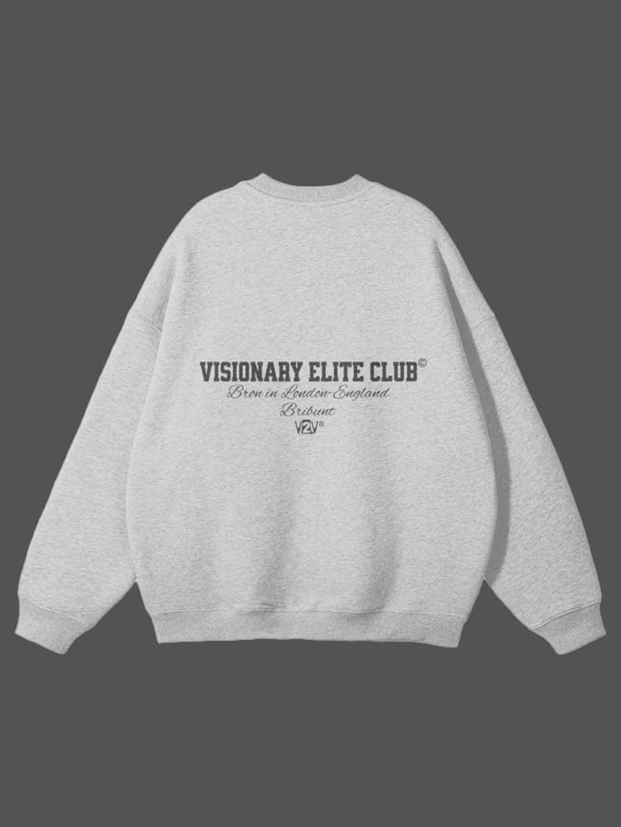 v2v Solid Color Fleece Pullover