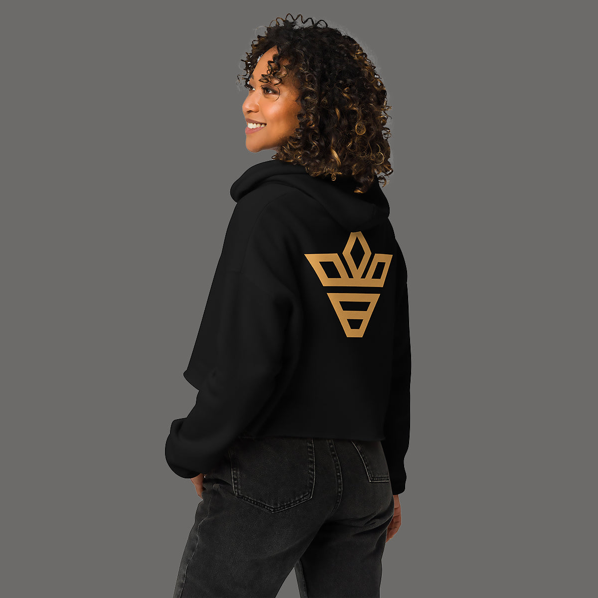 v2v Crop Hoodie