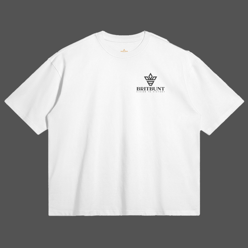 v2v Black logo Tee