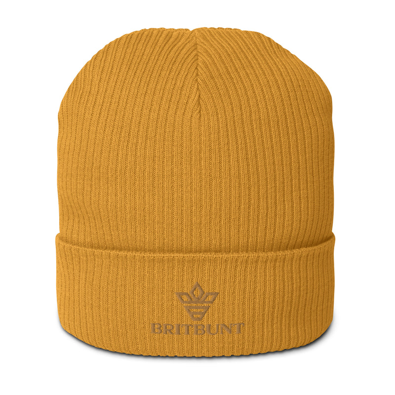 BRITBUNT® Iconic Organic ribbed beanie