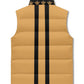 Lightweight Stand Collar Zip Up Puffer Vest