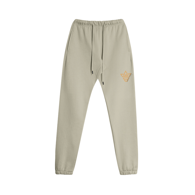 Fleece-Lined Cotton Sweatpants