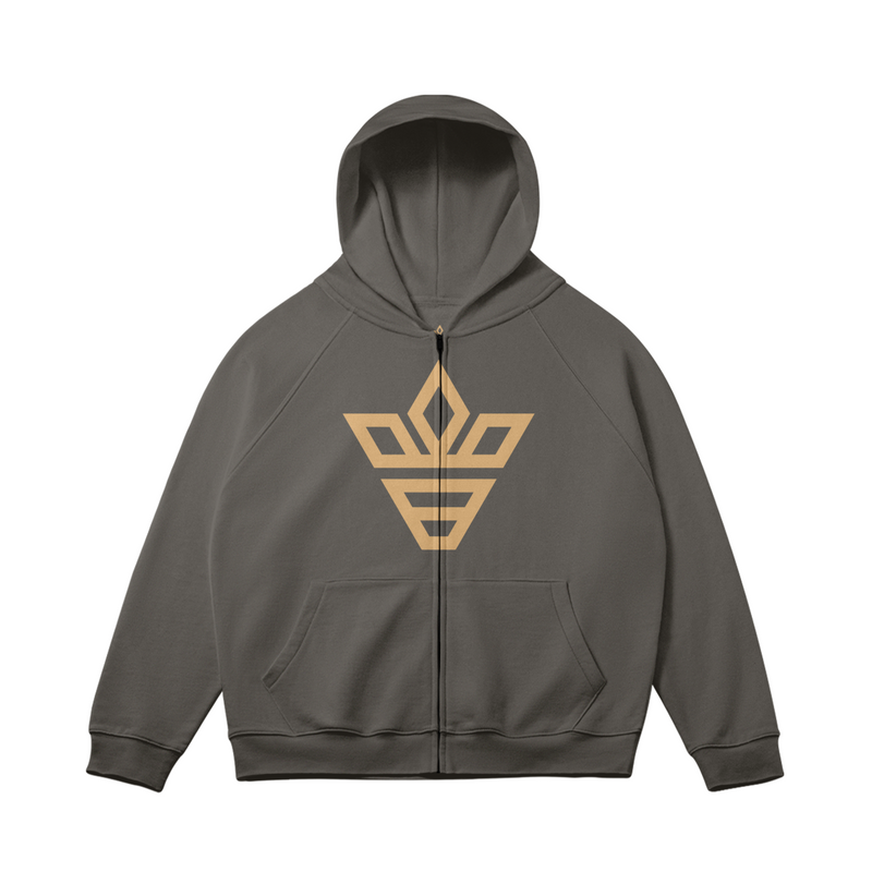 Golden Crown Full-Zip hoodie