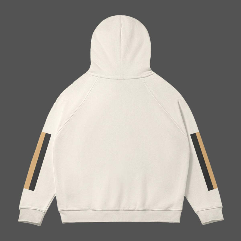 Gold & Black Signature Pattern Hoodie