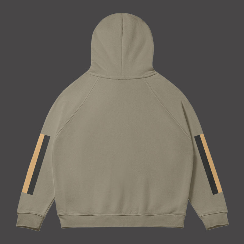 Gold & Black Signature Pattern Hoodie