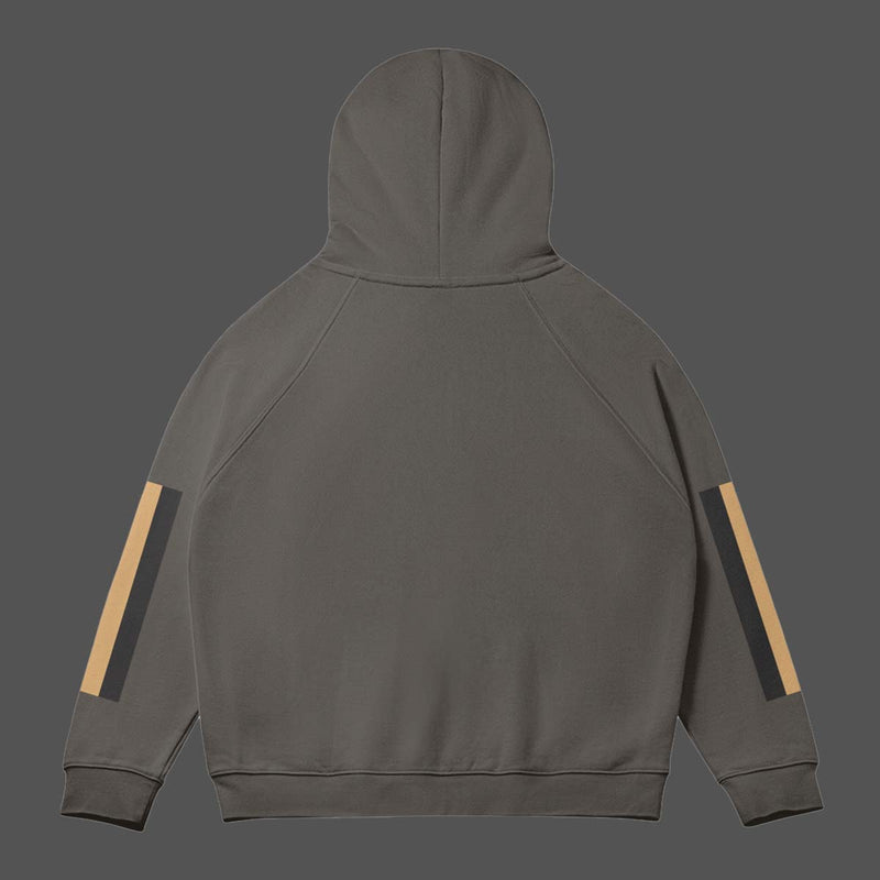 Gold & Black Signature Pattern Hoodie