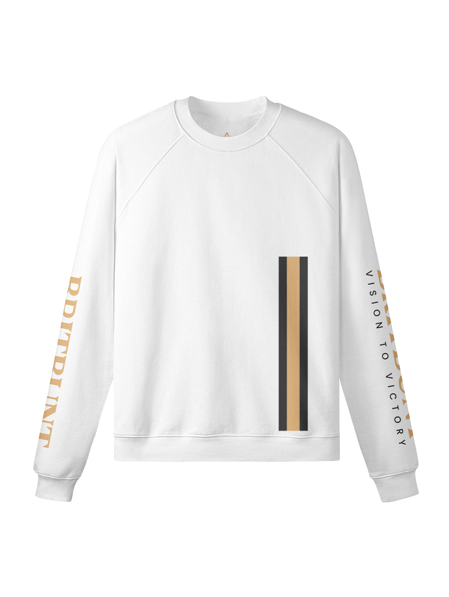 BRITBUNT® sweatshirt in earth-tone color White