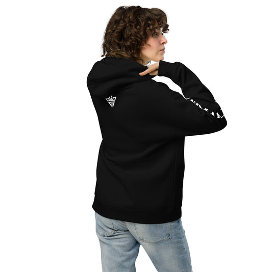 Sleeve logo oversized hoodie