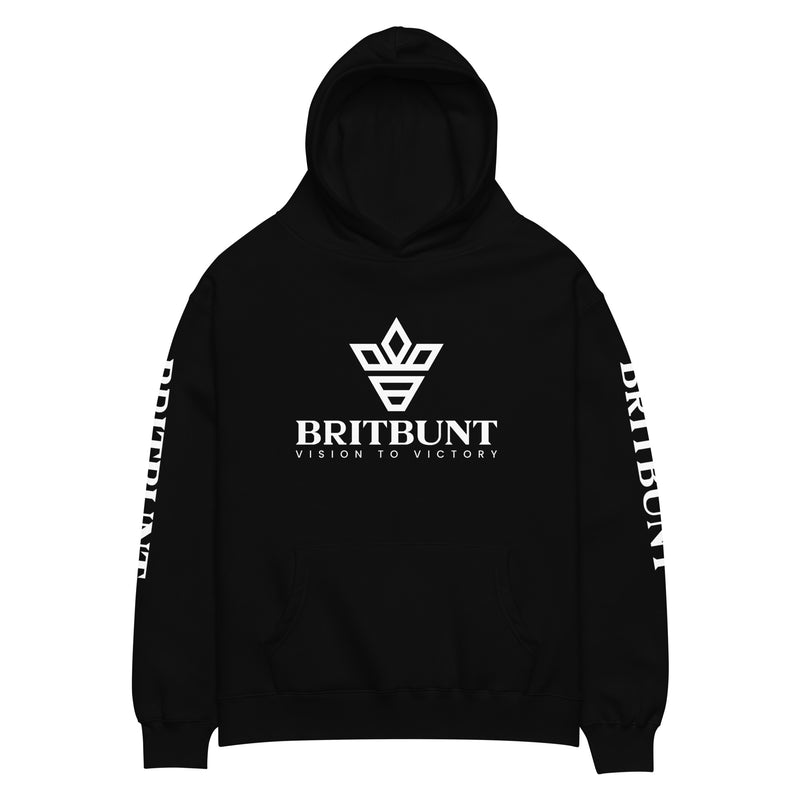 Sleeve logo oversized hoodie