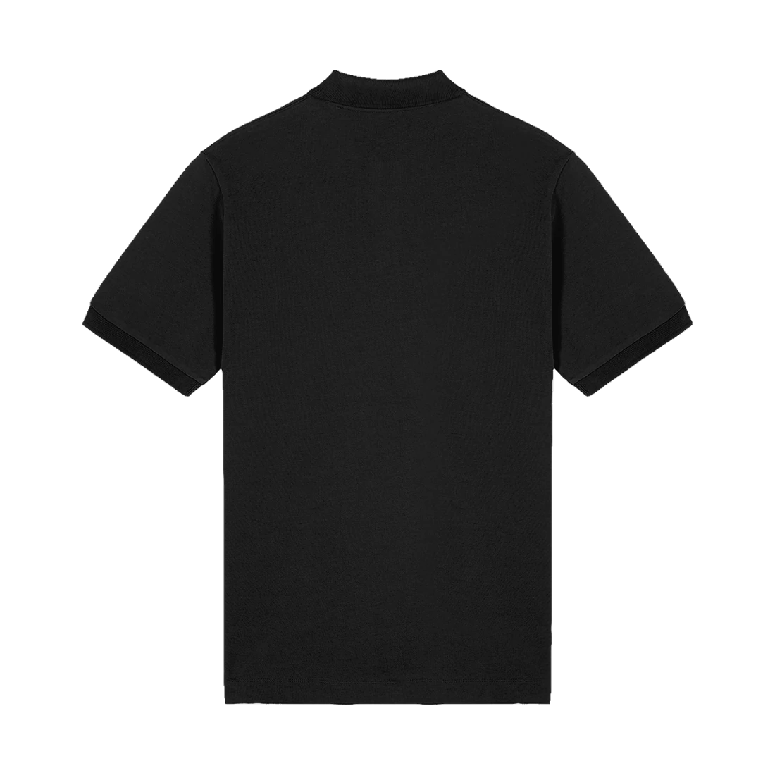 The Signature Polo in black, back view